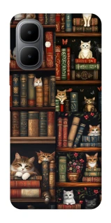 Чохол на Infinix Smart 10 Cats & Books фото 1 з 1