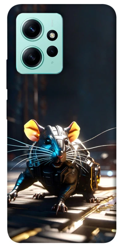 Чехол на Xiaomi Redmi Note 12 4G Cyber rat фото 1 из 1
