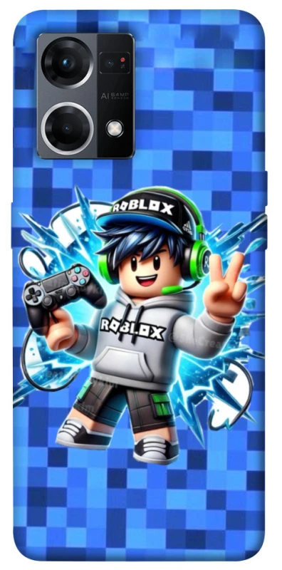 Чохол на Oppo Reno 7 4G Roblox collage ver.6 фото 1 з 1