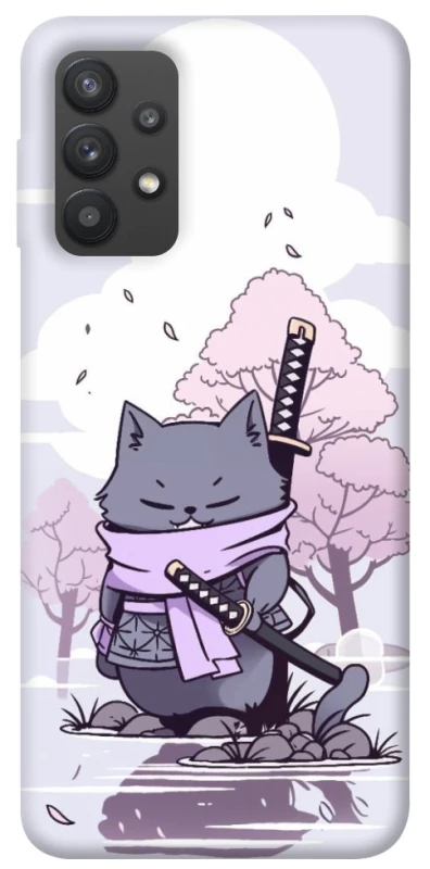 Чохол на Samsung Galaxy A32 (A325F) 4G Samurai cat фото 1 з 1