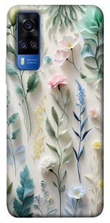 Чехол на Vivo Y51a Floral design ver.3 фото 1 из 1