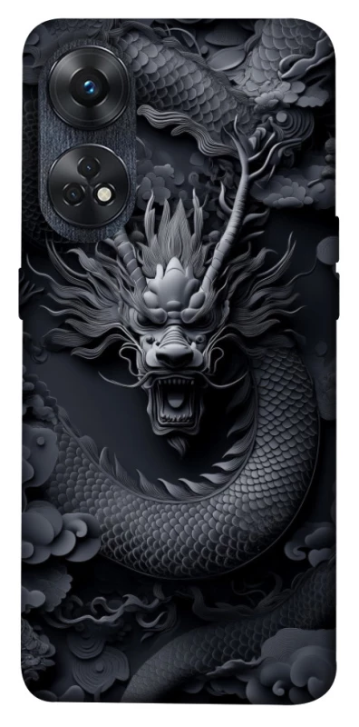 Чохол на Oppo Reno 8T 4G black dragon фото 1 з 1