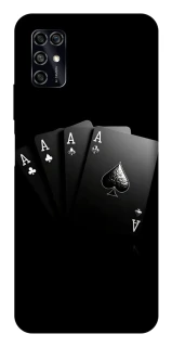 Чехол на ZTE Blade V2020 Smart Black Cards фото 1 из 1