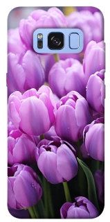 Чехол на Samsung G950 Galaxy S8 Фиолетовые тюльпаны фото 1 из 1