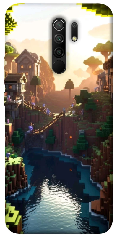 Чохол на Xiaomi Redmi 9 Minecraft sunset фото 1 з 1