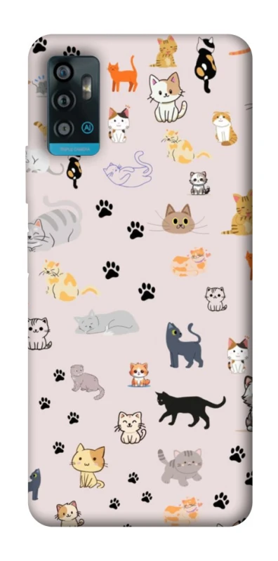 Чохол на ZTE Blade A71 Cat style ver.1 фото 1 з 1