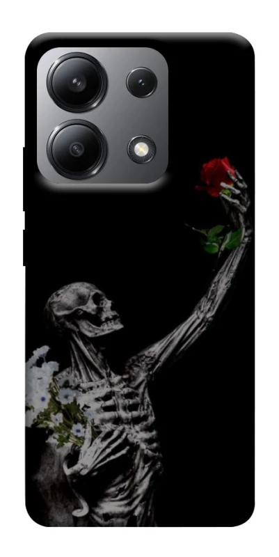 Чохол на Xiaomi Redmi Note 13 4G Skeleton vs Rose фото 1 з 1