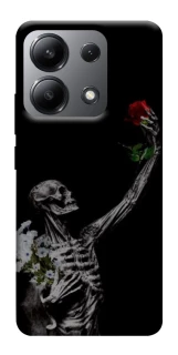 Чохол на Xiaomi Redmi Note 13 4G Skeleton vs Rose фото 1 з 1