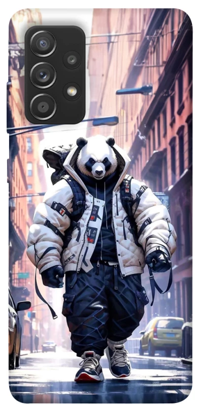 Чохол на Samsung Galaxy A72 4G / A72 5G Панда кур'єр фото 1 з 1