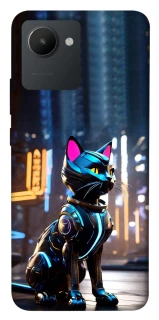 Чохол на Realme C30s Cyber cat фото 1 з 1