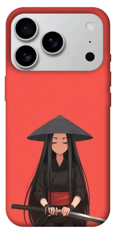 Чехол на Apple iPhone 18 Pro Max Red samurai фото 1 из 1