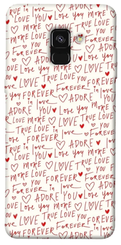 Чохол на Samsung A530 Galaxy A8 (2018) Love aesthetic ver.4 фото 1 з 1