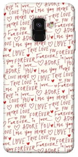 Чохол на Samsung A530 Galaxy A8 (2018) Love aesthetic ver.4 фото 1 з 1