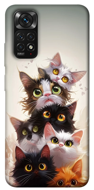 Чохол на Xiaomi Redmi Note 11 (Global) / Note 11S Сat eyes фото 1 з 1