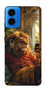 Чехол на Motorola Moto G45 Лев v2 фото 1 из 1