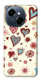 Чохол на TECNO Spark Go 1 Pretty hearts фото 1 з 1