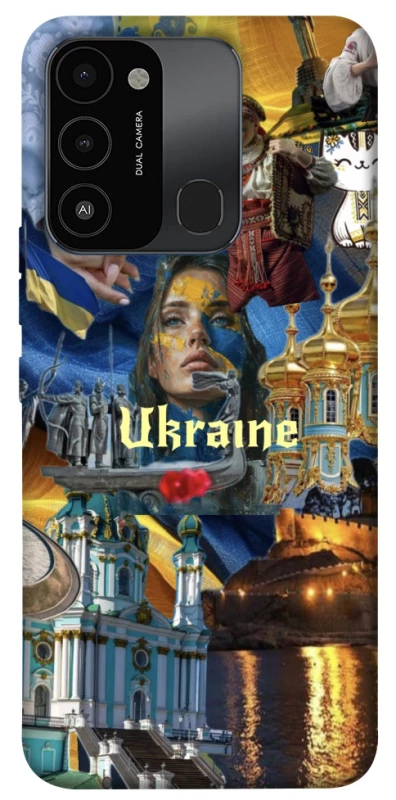 Чехол на TECNO Spark 8C Ukraine style ver.3 фото 1 из 1