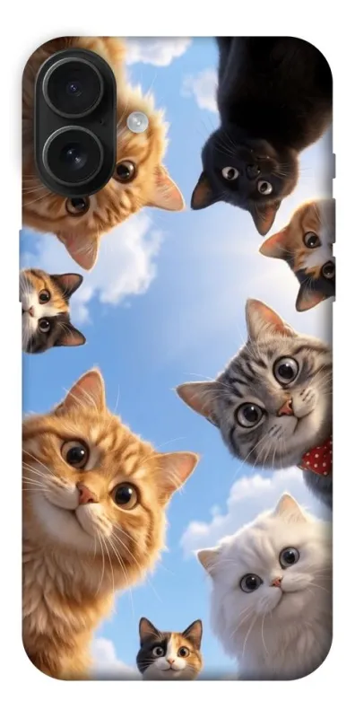 Чехол на Apple iPhone 16 Plus Cats фото 1 из 1