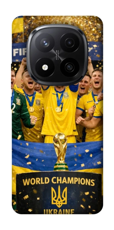 Чохол на Xiaomi Redmi Note 14 Pro+ 5G UA-Football ver.5 фото 1 з 1