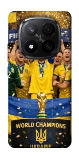 Чохол на Xiaomi Redmi Note 14 Pro+ 5G UA-Football ver.5 фото 1 з 1