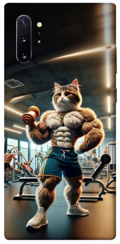 Чохол на Samsung Galaxy Note 10 Plus Кіт качок фото 1 з 1