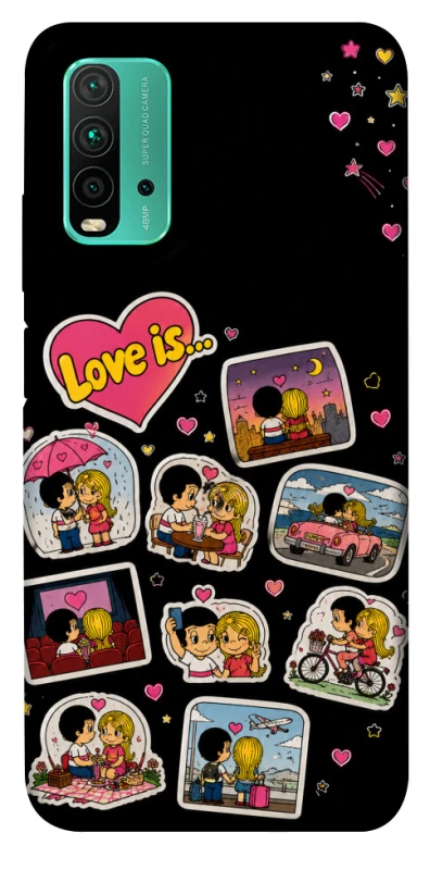 Чехол на Xiaomi Redmi Note 9 4G / Redmi 9 Power Love is ver.3 фото 1 из 1