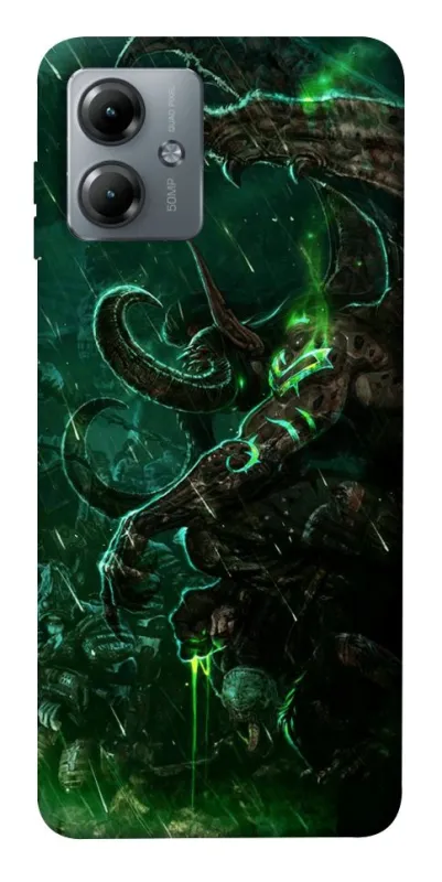 Чохол на Motorola Moto G14 Warcraft Illidan v2 фото 1 з 1