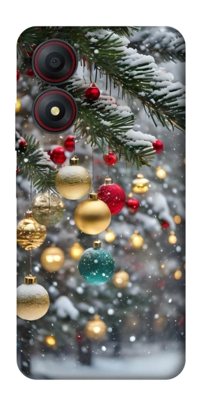 Чохол на ZTE Blade A34 4G Новорічний v48 фото 1 з 1