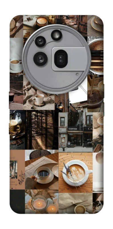 Чохол на Nothing Phone (3a) Pro Coffee collage ver.3 фото 1 з 1