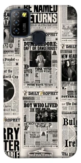 Чохол на Infinix Hot 10 Lite Harry Potter newspaper фото 1 з 1