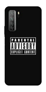 Чохол на Huawei Nova 7 SE Parental Advisory Label фото 1 Чохол на Huawei Nova 7 SE Parental Advisory Label фото 1 з 1