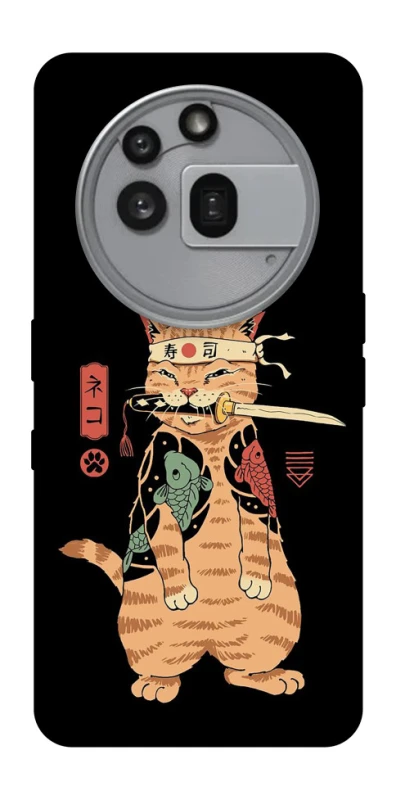 Чехол на Nothing Phone (3a) Pro Кот-самурай фото 1 из 1