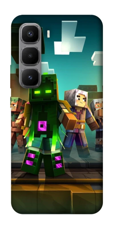 Чохол на Infinix Hot 60 Pro+ Minecraft dungeon фото 1 з 1