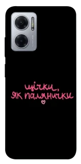 Чохол на Xiaomi Redmi Note 11E Щічки, як палянички фото 1 Чохол на Xiaomi Redmi Note 11E Щічки, як палянички фото 1 з 1
