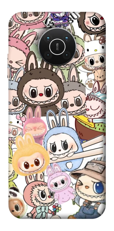 Чохол на Nokia X10 / X20 All Labubus фото 1 з 1