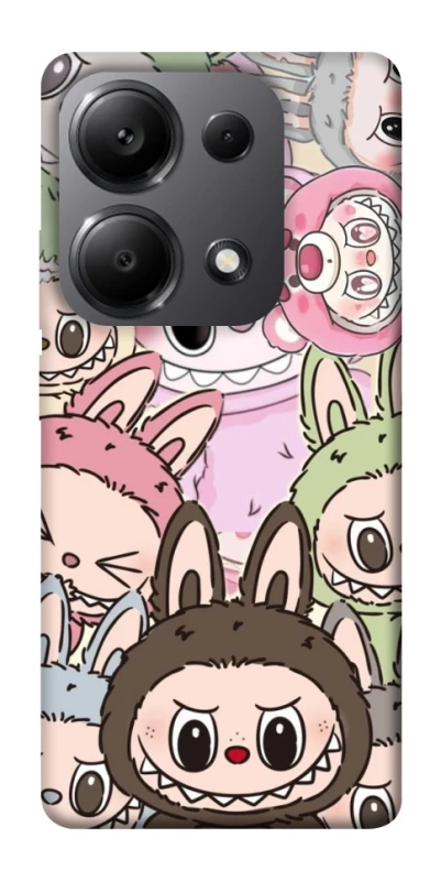Чехол на Xiaomi Redmi Note 13 Pro 5G All Labubu 3 фото 1 из 1