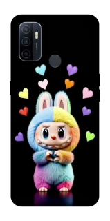 Чохол на Oppo A53 / A32 / A33 Labubu Love фото 1 Чохол на Oppo A53 / A32 / A33 Labubu Love фото 1 з 1