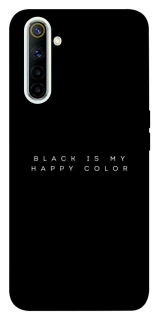 Чохол на Realme 6 Black color фото 1 з 1