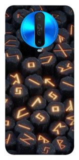 Чехол на Xiaomi Redmi K30 Огненые руны фото 1 из 1