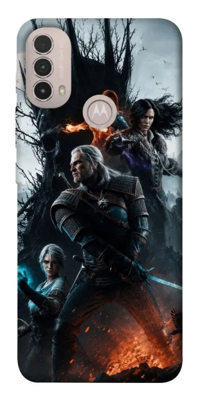 Чохол на Motorola Moto E40 Witcher v2 фото 1 з 1