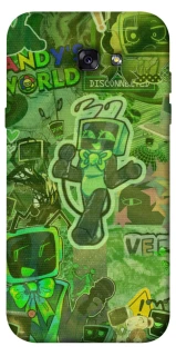 Чохол на Samsung A720 Galaxy A7 (2017) Dandysworld tv green theme фото 1 з 1