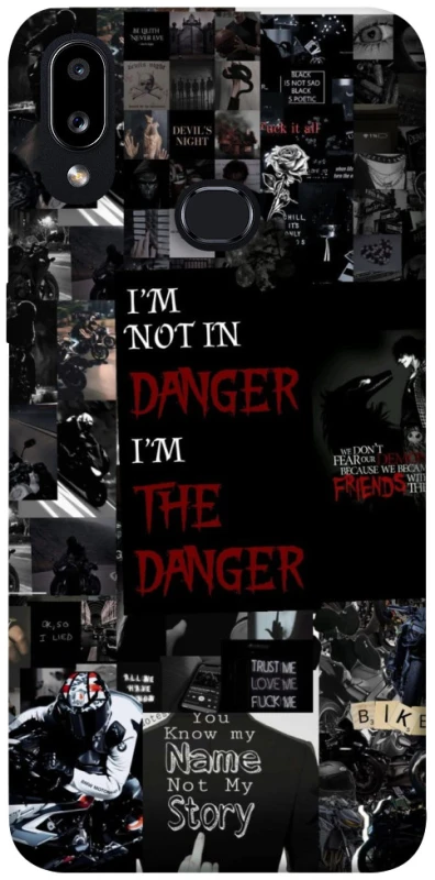 Чохол на Samsung Galaxy A10s Danger collage фото 1 з 1