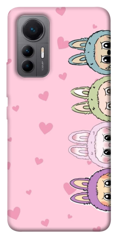 Чохол на Xiaomi 12 Lite All Labubu 4 фото 1 з 1