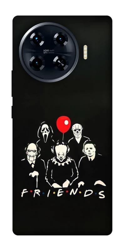 Чохол на TECNO Spark 20 Pro+ Horror Friends фото 1 з 1