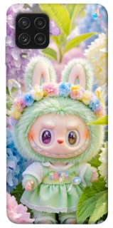 Чехол на Samsung Galaxy A22 4G Labubu & Flowers ver.2 фото 1 из 1