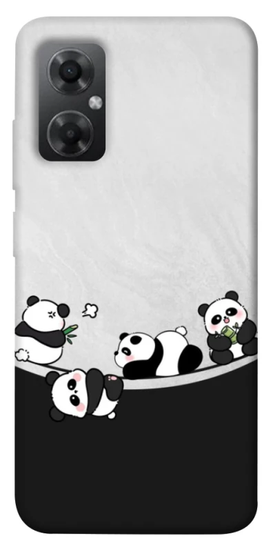 Чохол на Xiaomi Redmi Note 11R Four pandas фото 1 з 1