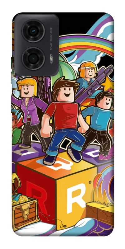 Чохол на Motorola Moto G24 Roblox family фото 1 з 1