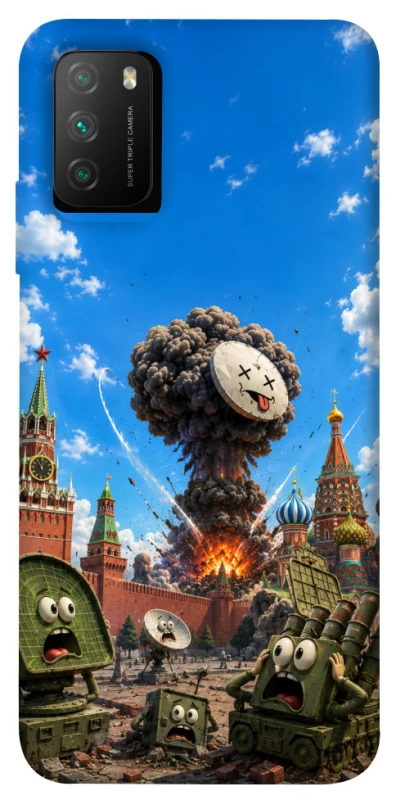 Чохол на Xiaomi Poco M3 Moscow never sleeps ver.7 фото 1 з 1