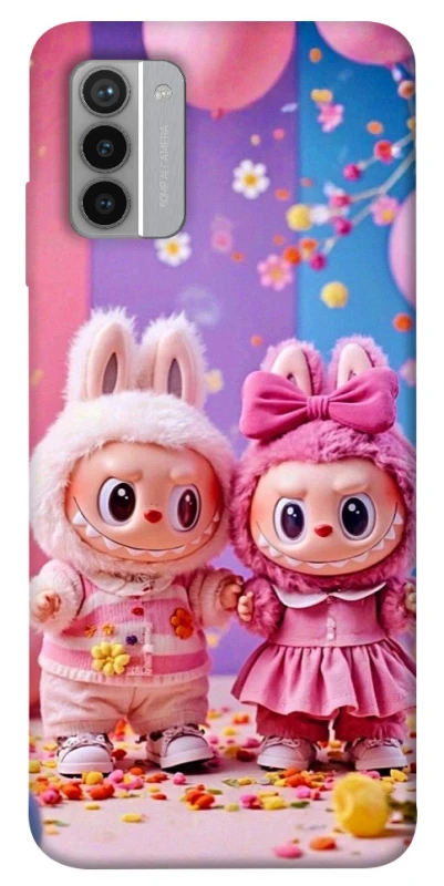 Чехол на Nokia G42 Labubu twins ver.2 фото 1 из 1
