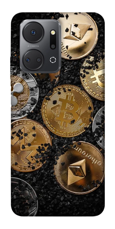 Чехол на Huawei Honor X7a Many coins v2 фото 1 из 1